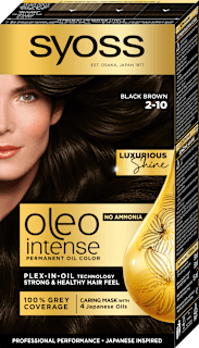 Боя за коса - Nr. 2-10 Черно-кафяв syoss Oleo Intense