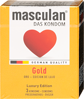 Óvszer Gold, Luxury Edition Masculan