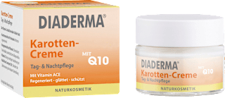 Gesichtscreme Tag & Nacht Karottencreme Q10 Diaderma