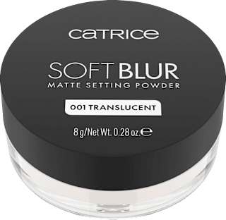 Púder, Soft Blur Matte Setting - Nr. 001 Translucent CATRICE