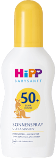 Sonnenspray Kids ultra sensitiv LSF 50+ HiPP Babysanft