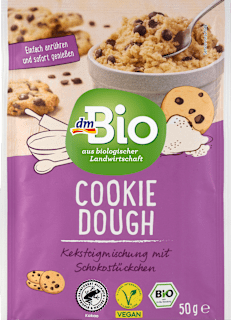 Bio cookie dough tésztakeverék dmBio