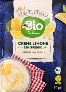 Krémový dezert Creme Limone Semifredo Viva Il Gusto dmBio