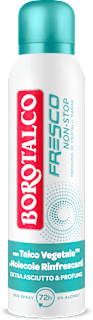 Deodorante spray fresco Non Stop cristalli marini BOROTALCO