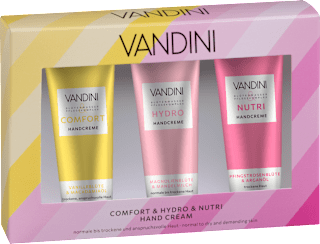 Geschenkset Handcreme Mini (3x30 ml), 3tlg. VANDINI