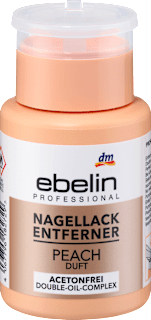 Körömlakklemosó acetonmentes, pumpás adagolófejjel ebelin