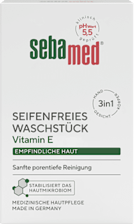 seifenfreies Waschstück sebamed