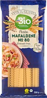 Bio testenine iz pšeničnega durum zdroba Mafaldine dmBio
