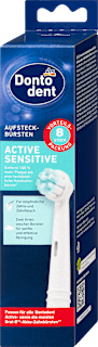 Náhradné hlavice na elektrickú zubnú kefku Active Sensitive Dontodent