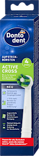 Náhradné hlavice na elektrickú kefku Active Cross Dontodent