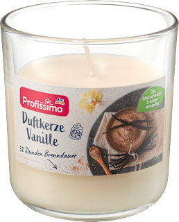 Duftkerze im Glas Vanille Profissimo