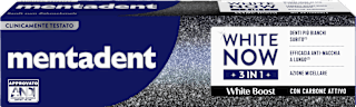 Dentifricio White Now 3in1 white boost mentadent