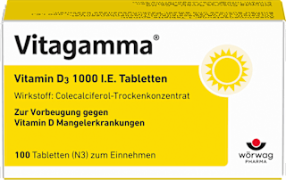 Vitagamma Vitamin D3 1.000 I.E. Tabletten Vitagamma