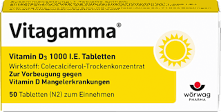 Vitagamma Vitamin D3 1000 I.E. Tabletten Vitagamma