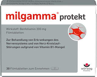Milgamma protekt, Benfotiamin 300mg Filmtabletten  milgamma