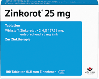 Zinkorot 25mg Tabletten  Zinkorot
