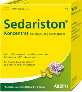 Sedariston Konzentrat 100 mg/50 mg Hartkapseln ARISTO