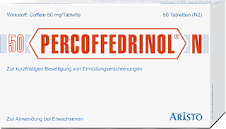 Percoffedrinol N 50 mg Coffein Tabletten ARISTO