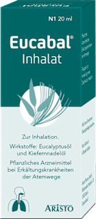 Eucabal Inhalat, Flüssigkeit zur Herstellung eines Dampfs  zur Inhalation ARISTO