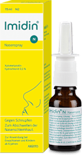 Imidin N Nasenspray, 1 mg/ml Xylometazolinhydrochlorid Nasenspray, Lösung  ARISTO