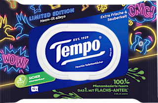 Feuchtes Toilettenpapier Blue Lagoon Tempo