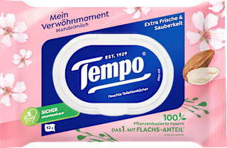 Feuchtes Toilettenpapier Mandelmilch & Panthenol Tempo