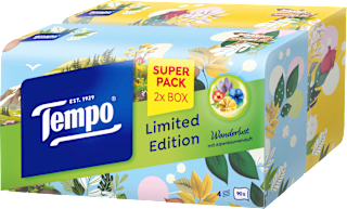 Taschentücher Duo Box mit Duft (2x90 St) Tempo