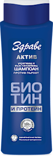 Шампоан с биотин и протеин Здраве