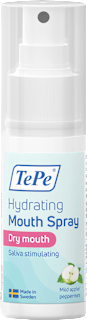 Mundpray feuchtigkeitsspendend Milde Apfel & milde Minze TePe