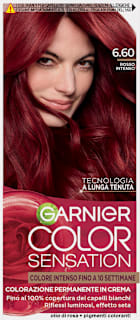 Colorazione permanente in crema rosso intenso 6.60 GARNIER Color Sensation