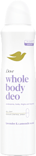 Deodorante spray lavanda & camomilla Dove