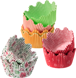 Muffinförmchen Kronen Profissimo