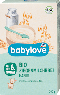 Bio ovsená kaša s kozím mliekom babylove