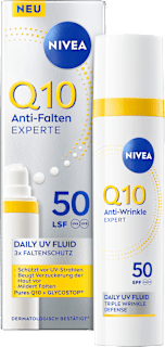 Sonnenfluid Gesicht Q10 Anti-Falten LSF50 NIVEA