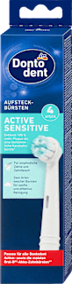 Aufsteckbürsten Active Sensitive Dontodent