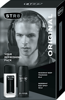 Zestaw upominkowy dezodorant zapachowy i dezodorant Original STR8