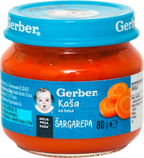 Kaša za bebe - ŠARGAREPA, od 6. meseca Gerber