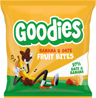 Ďatľovo - banánové kúsky Goodies