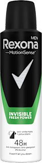 Deodorant spray Invisible Fresh Power Rexona men