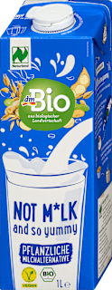 Pflanzendrink Not M*lk and so yummy dmBio