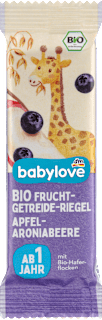 Batonik owocowy Bio jabłko aronia od 1 roku babylove