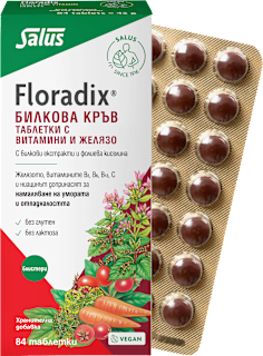 Таблетки билкова кръв с витамини и желязо Floradix