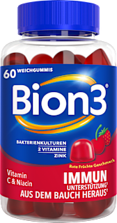 Bion3 Immun Weichgummis, rote Früchte Geschmack 60 St Bion3