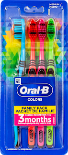 FAMILY PACK COLORS četkice za zube - medium Oral-B