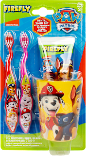 PAW PATROL DENTAL VALUE SET za decu, od 3+ godine FIREFLY