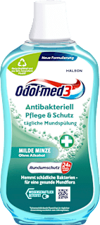 Mundspülung antibakteriell Pflege & Schutz Odol med 3