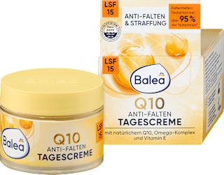 Дневен крем Q10 против бръчки SPF 15 Balea