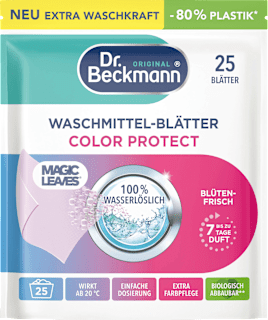 Waschmittel Blätter Colour Protect Blütenfrisch Dr. Beckmann