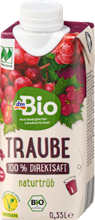 Direktsaft Traube Naturtrüb dmBio
