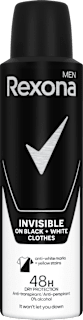 antiperspirant sprej Invisible On Black + White Rexona men
